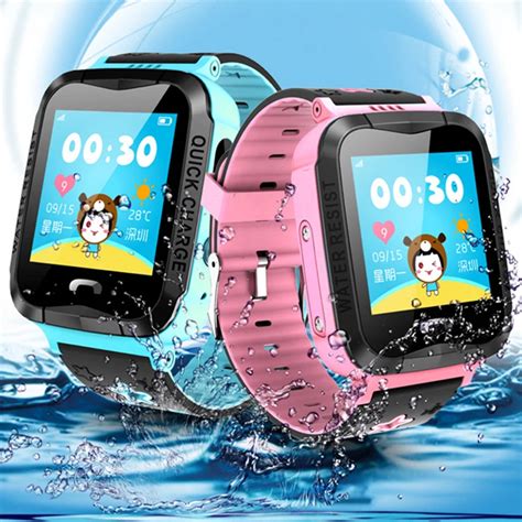 gps kid tracker smart wristwatch sim card|smart watch for kids tracking.